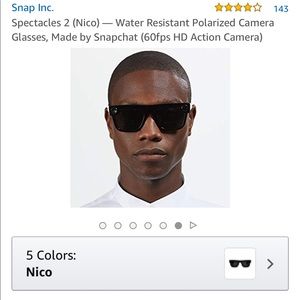 ISO!! Snapchat Spectacles Specs V2 Nico